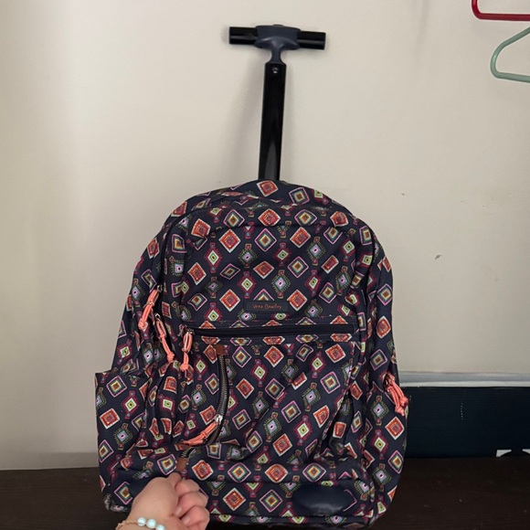 Vera Bradley Handbags - Vera Bradley Geometric Pattern Backpack suitcase